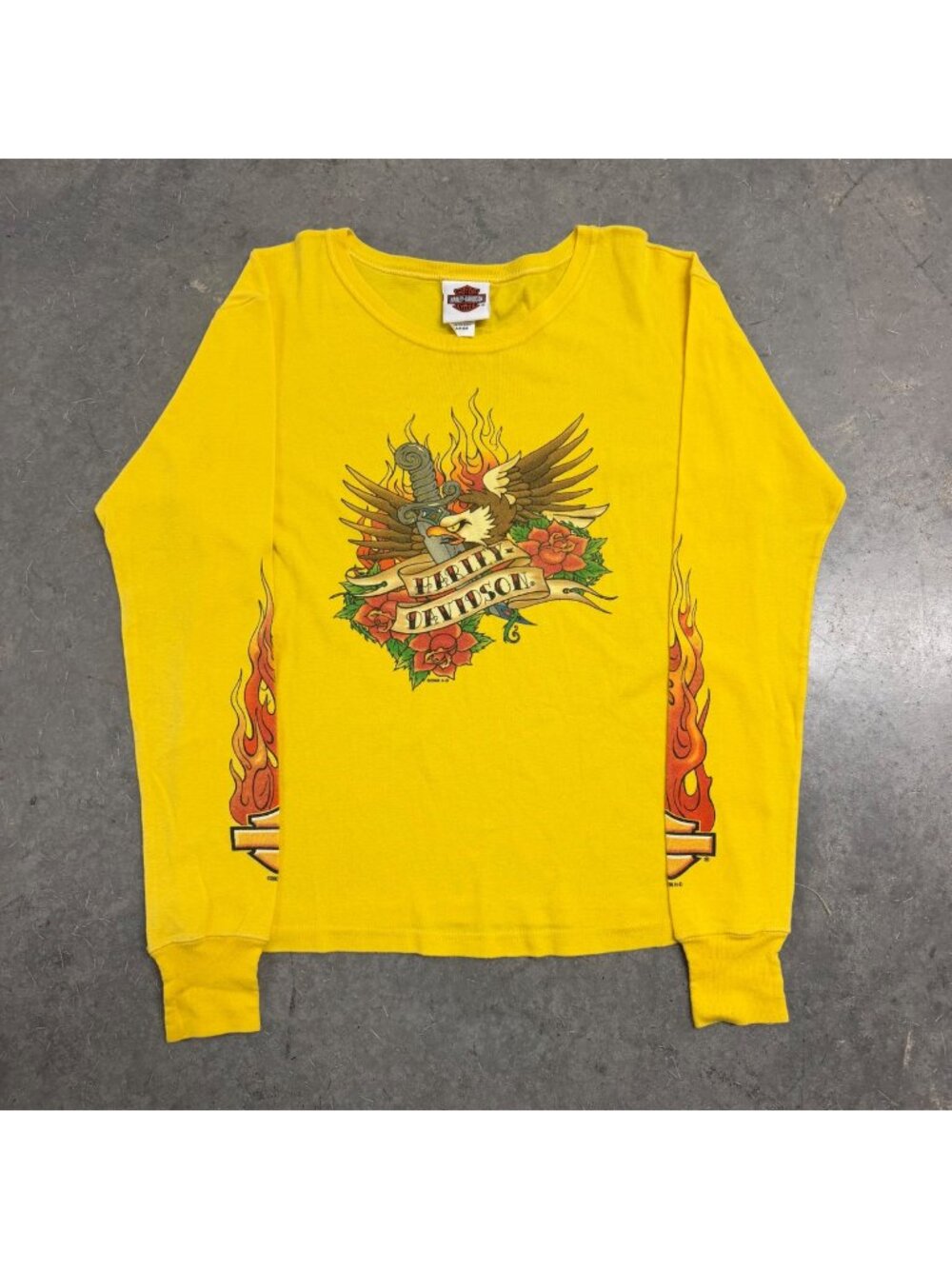 Harley-Davidson 2006 Flame Sleeve Long Sleeve Tee